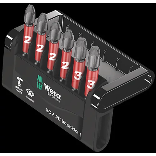 Wera Bit-Check 6 PH Impaktor 1