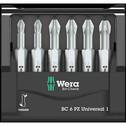 Wera Bit-Check 6 PZ Universal 1