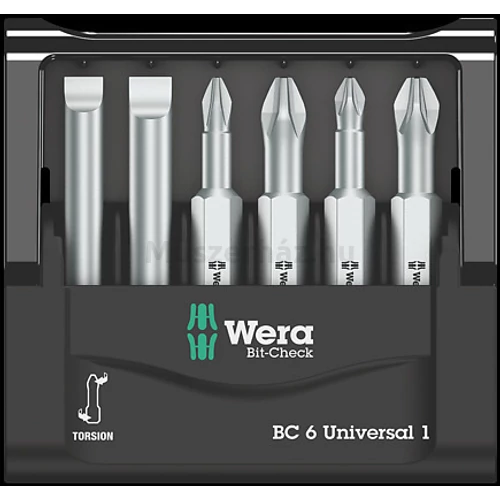 Wera Bit-Check 6 Universal 1