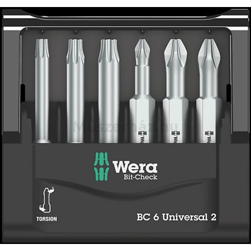 Wera Bit-Check 6 Universal 2