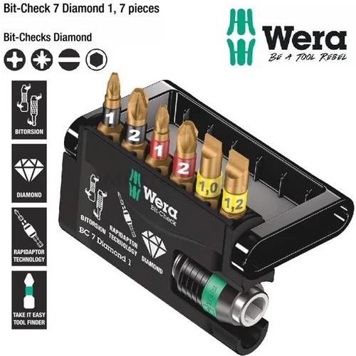 Wera Bit-Check 7 Diamond 1