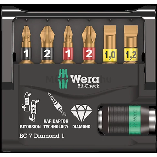 Wera Bit-Check 7 Diamond 1