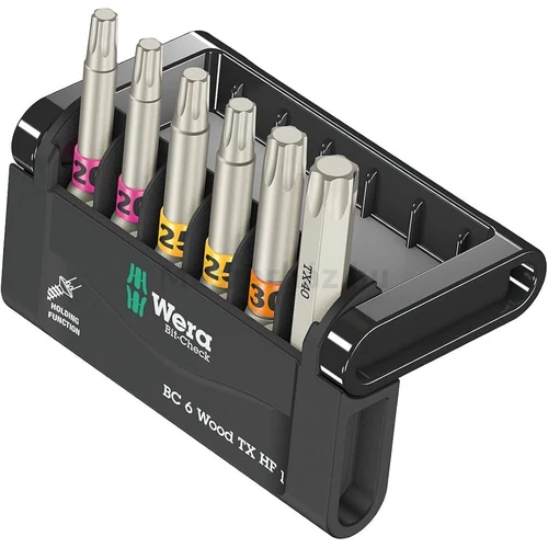Wera Bit-Check 6 Wood TX HF 1