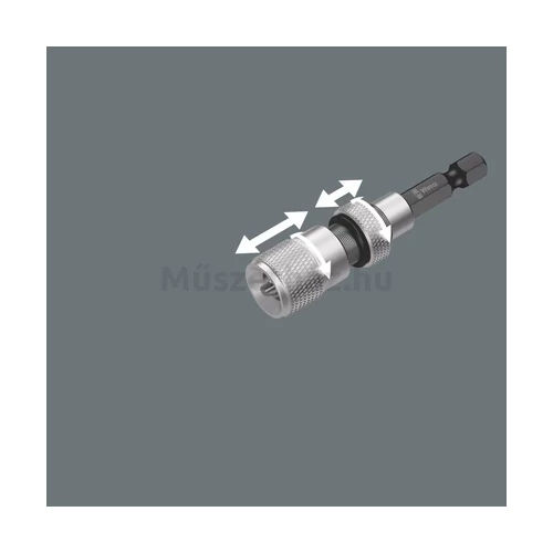 Wera 896/4/1 SB Bit Holder, bittartó adapter bitekhez állítható mélység leállítóval
