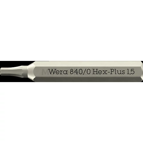 Wera 840/0 Micro Bit fej, Imbusz 0.9 mm