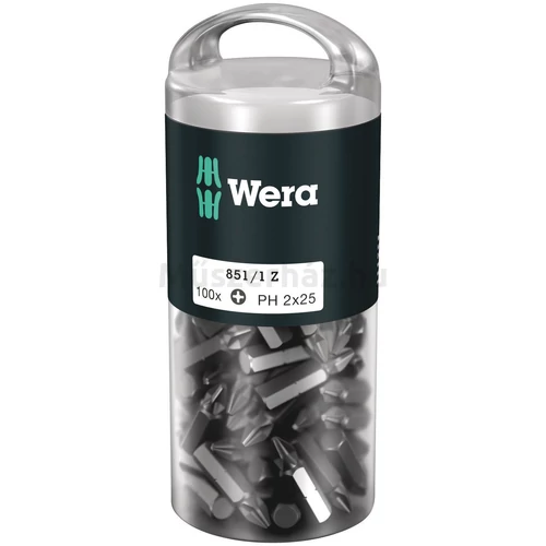 Wera 851/1 Z DIY 100 Bit, PH 2 x 25, bitkészlet 100 db
