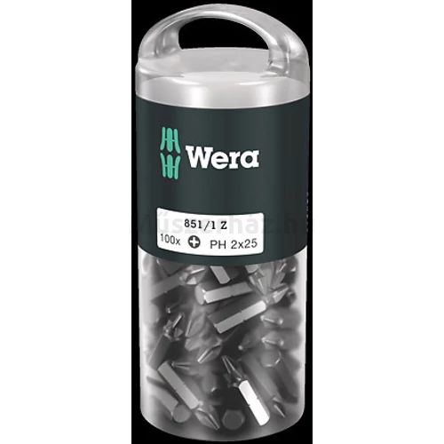 Wera 851/1 Z DIY 100 Bit, PH 2 x 25, bitkészlet 100 db
