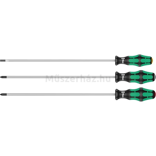 Wera 335/350/355/3 Kraftform Plus 300 mm csavarhúzó készlet, 3 db