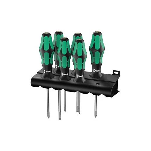 Wera 335/350/355/6 Kraftform Plus csavarhúzó készlet, 6 db