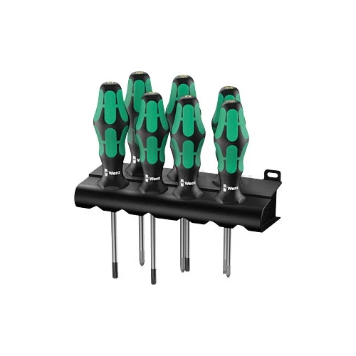 Wera 335/350/367/7 Kraftform Plus csavarhúzó készlet, 7 db