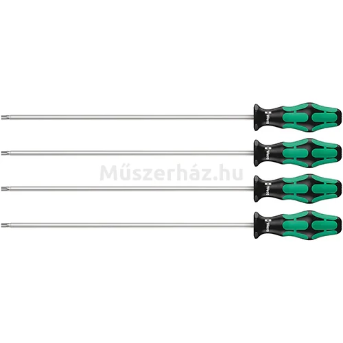 Wera 367/4 TORX HF 300 mm Kraftform Plus csavarhúzó készlet, 4 db