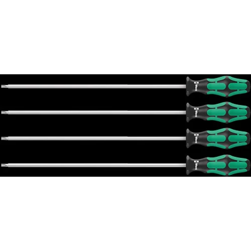 Wera 367/4 TORX HF 300 mm Kraftform Plus csavarhúzó készlet, 4 db