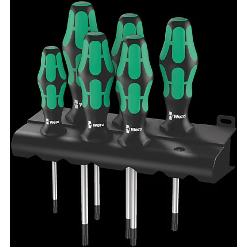 Wera 367/6 TORX Kraftform Plus csavarhúzó készlet, 6 db