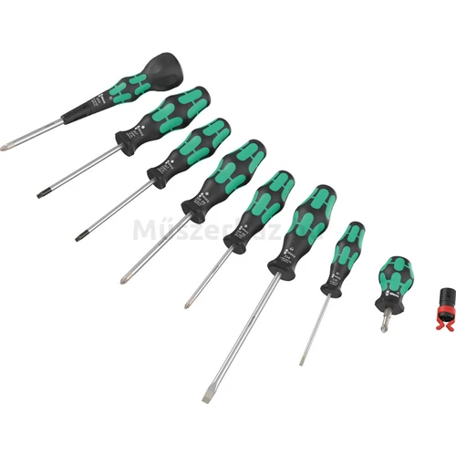 Wera 9528 Ball Grip Set 2 csavarhúzó készlet, 9 db