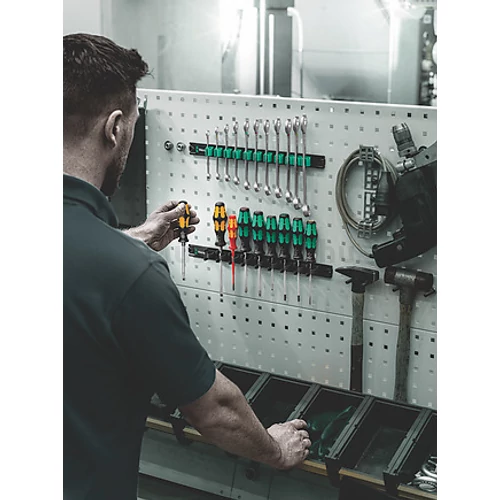 Wera 9650 Magnetic Rail Kraftform Screwdriver Set csavarhúzó készlet, 9 db