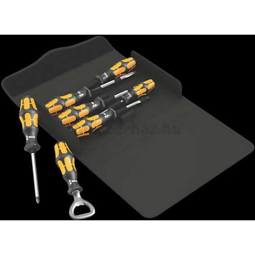 Wera 900/7 Set 3 Véső-Csavarhúzó készlet 7 db