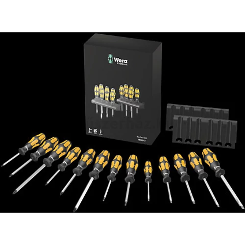 Wera 900 Big Pack Véső-Csavarhúzó készlet 13 db