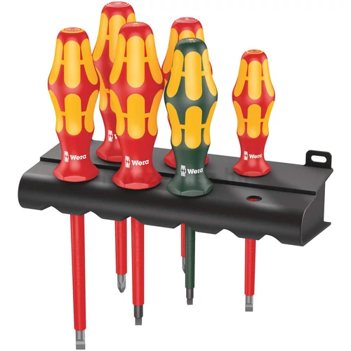 Wera 160 i/168 i/6 Szigetelt VDE csavarhúzó készlet, 6 db