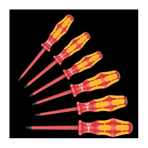 Wera 167 i/6 Szigetelt Torx csavarhúzó készlet, 6 db