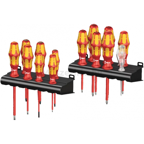 Wera Kraftform Big Pack 100 VDE szigetelt csavarhúzó készlet, 14 db