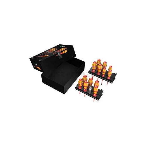 Wera Kraftform Big Pack 100 VDE szigetelt csavarhúzó készlet, 14 db