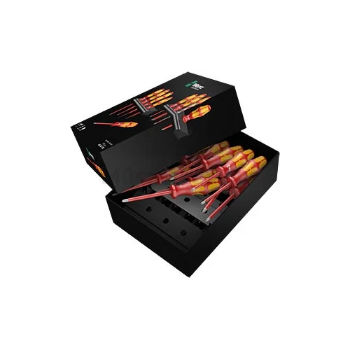 Wera Kraftform Big Pack 100 VDE szigetelt csavarhúzó készlet, 14 db