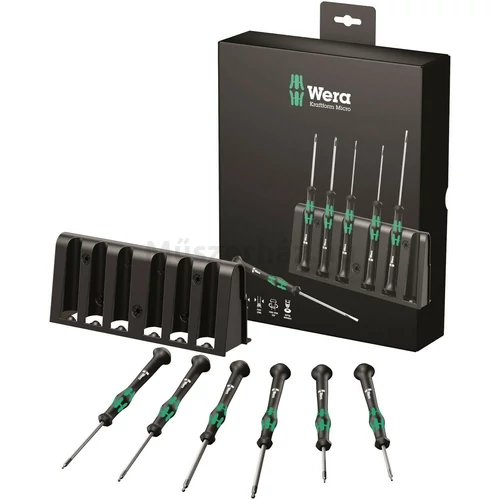 Wera 2050/6 precíziós elektronikai csavahúzó készlet