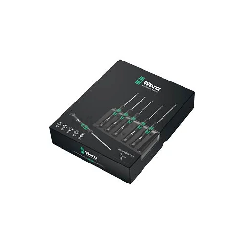 Wera 2067/6 TORX BO precíziós műszerész, elektronikai és finommechanikai csavahúzó készlet