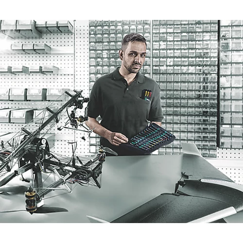 Wera Kraftform Micro Electronics Big Pack 2 precíziós műszerész, elektronikai és finommechanikai csavahúzó készlet