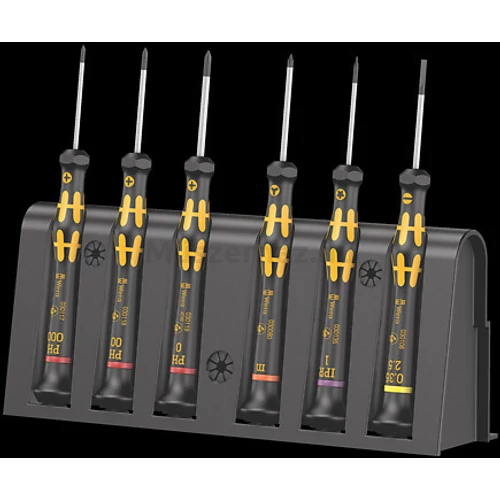 Wera 1550/6 Kraftform Micro ESD csavarhúzó készlet