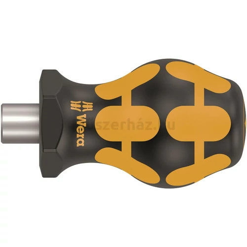 Wera 809/1 ESD Stubby marokcsavarhúzó markolat csavarbehajtó fejekhez, 1/4