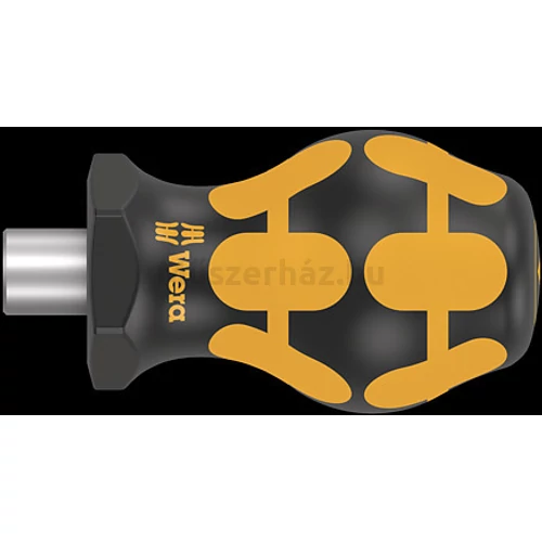 Wera 809/1 ESD Stubby marokcsavarhúzó markolat csavarbehajtó fejekhez, 1/4