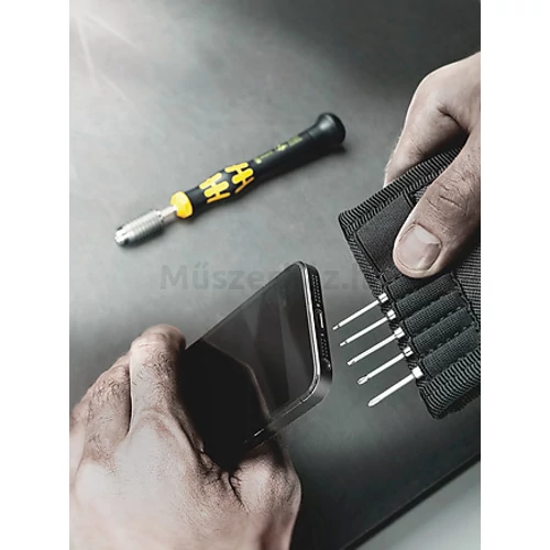 Wera Kraftform Kompakt Micro 11 ESD precíziós műszerész, elektronikai és finommechanikai csavahúzó készlet