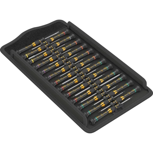 Wera Kraftform Micro ESD Electronics Big Pack 1 precíziós műszerész, elektronikai és finommechanikai csavahúzó készlet