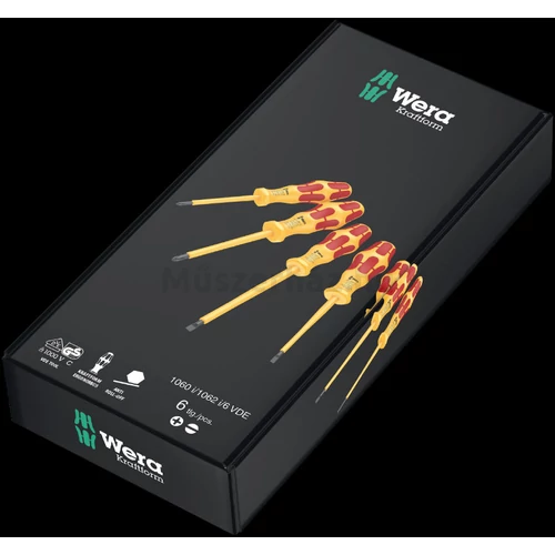 Wera 1060 i/1062 i /6 Szigetelt csavarhúzó készlet