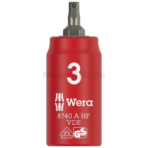 Wera 8740 A VDE HF Zyklop imbusz dugókulcs, 1/4