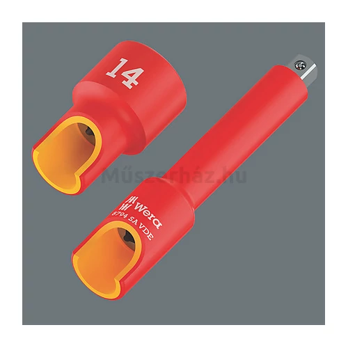 Wera 8790 A VDE Zyklop szigetelt dugókulcs, 1/4
