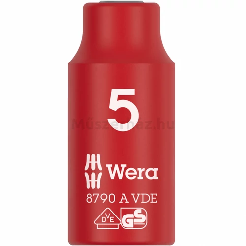 Wera 8790 A VDE Zyklop szigetelt dugókulcs, 1/4
