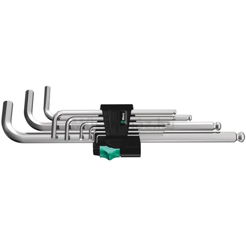 Wera 950/7 Hex-Plus 1 imbuszkulcs készlet, krómozott
