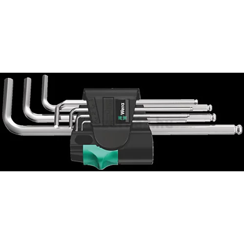 Wera 950/7 Hex-Plus 1 imbuszkulcs készlet, krómozott