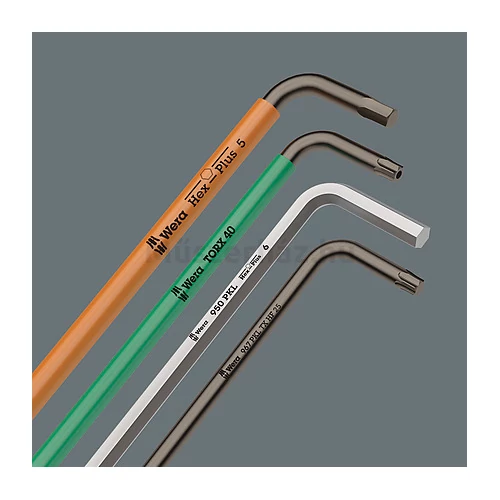 Wera 950/7 Hex-Plus 1 imbuszkulcs készlet, krómozott