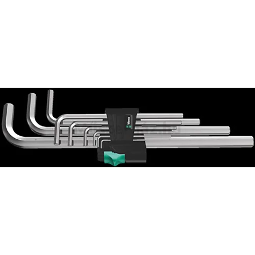 Wera 950/9 Hex-Plus 2 imbuszkulcs készlet krómozott