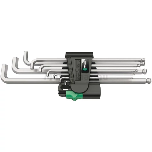 Wera 950/9 Hex-Plus 4 imbuszkulcs készlet, rövid fejű