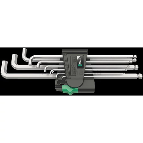 Wera 950/9 Hex-Plus 4 imbuszkulcs készlet, rövid fejű