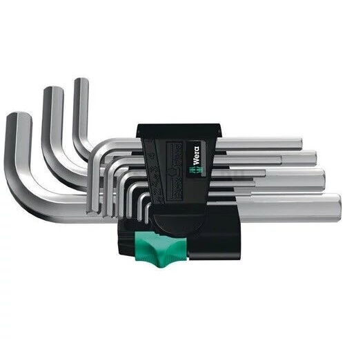 Wera 950/9 Hex-Plus 5 imbuszkulcs készlet krómozott