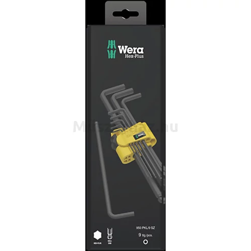 Wera 950/9 Hex-Plus Imperial 1 SB Black Laser Imbuszkulcs készlet