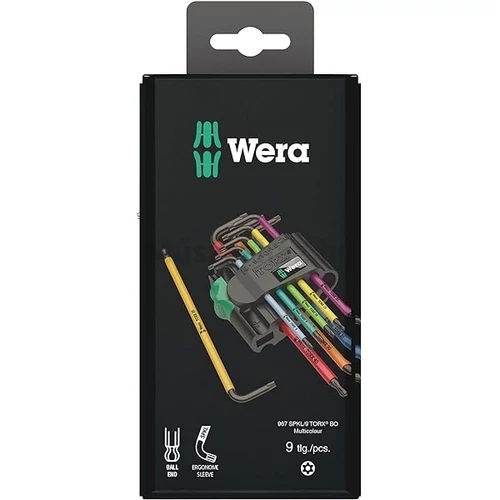 Wera 950/9 Hex-Plus Multicolour 1 SB Imbuszkulcs készlet