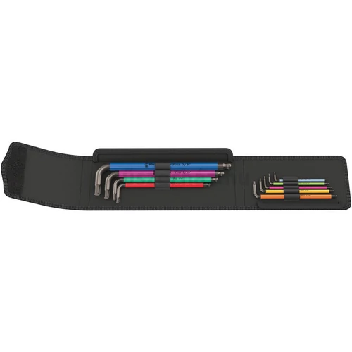 Wera 950/9 Hex-Plus Multicolour Imperial 1 Black Laser imbuszkulcs