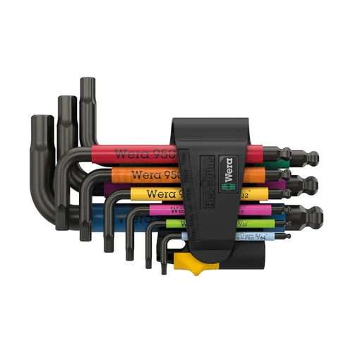 Wera 950/9 Hex-Plus Multicolour Imperial 3 Imbuszkulcs készlet