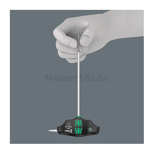 Wera 454/10 HF Set 2 T-nyelű colos mbuszkulcs készlet csavartartó funkcióval